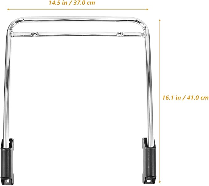 Stainless Steel Retractable Footrest Rack with Swivel Chair Accessory Practical Office Footrest for Leg Support and Stress Relief Easy Pull-Out Frame for Comfortable Sitting Silver