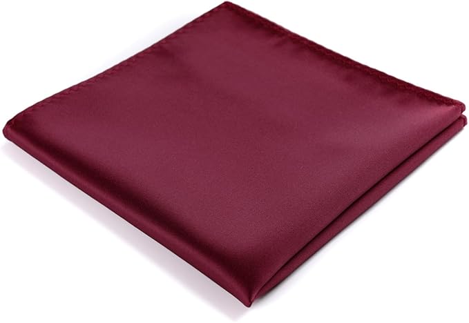 Mens Solid Satin Mens Tie With Hanky,Handmade Neckties For Men