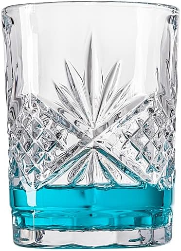 Godinger Bathroom Tumbler Cup Glass, Water Glass, Toothbrush Holder - Dublin Crystal Collection, 7oz