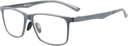 JM Al-Mg Metal Blue Light Blocking Glasses Men Women Anti Blue-Light Computer Glasses, Relieve Eyestrain and Eye Protection