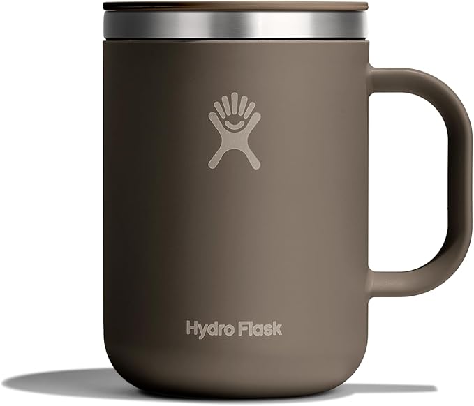 Hydro Flask Coffee Mug – Insulated Stainless Steel, Non Spill, Leak Resistant Travel Mug 24 Oz Sandpiper
