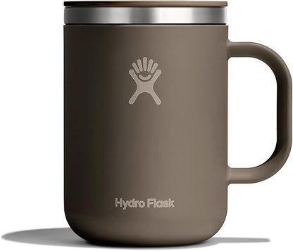 Hydro Flask Coffee Mug – Insulated Stainless Steel, Non Spill, Leak Resistant Travel Mug 24 Oz Sandpiper