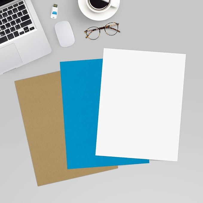 LUXPaper 8.5" x 11" Classic Crest Paper | Letter Size | Brilliant White | 70lb. Text | 250 Qty