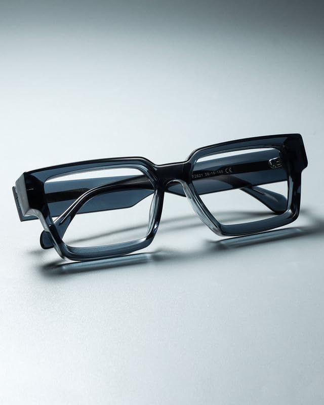 Blue Light Blocking Glasses - Anti Glare & Eyestrain, 99% Filter, Lightweight Acetate Frame for Gaming/Office/Reading