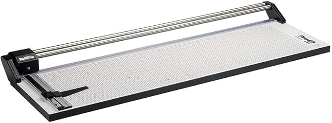 Rotatrim Pro 36 Inch Cut Professional Paper Cutter/Trimmer Precision Rotary Trimmer with Self-Sharpening Precision Steel Blades & Twin Stainless Steel Guide Rails (RCPRO36i)
