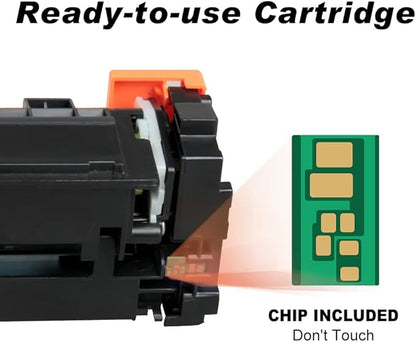 v4ink 215A Toner Cartridge Compatible Replacement for HP 215A W2310A W2311A W2312A W2313A Works for HP Color Pro MFP M182 M183 M155 Series MFP M183fw M182n M182nw M155nw M155a Printer 4-Pack With Chip