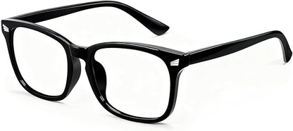 Blue Light Glasses for Woman Men | 99% Blue Light Blocking Glasses | Computer Glassess | Night Driving | Gaming | TV Phone Screen Reader Square Frame | Anti Eyestrain & UV Glare Protection