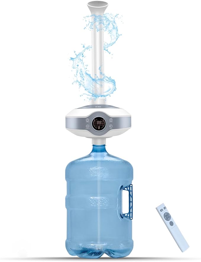 Humidifier Large Room 1000 sq.ft. AILINKE Whole house & Commercial Humidifier 800ml/h Mist Output, Tankless Ultrasonic Cool Mist Industrial Humidifiers for Home, Office, Plants, Greenhouse, Warehouse
