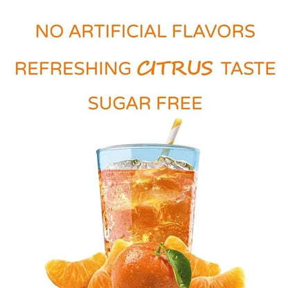 Crystal Light On The Go Splash, Citrus with Caffeine, 0.9-Ounce (Pack of 6)