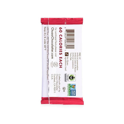 Chuao Chocolatier Spicy Maya Dark Chocolate Bars | Gourmet Cinnamon Cayenne Artisan No Preservatives | 24 Pack (0.39 oz each)