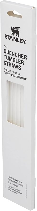 Stanley Quencher Tumbler Straws | Reusable Replacement Straws for Tumbler with Handle | Stainless Steel Drinking Cup Accessory | BPA-Free