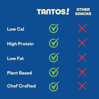 Tantos! Puffed Pasta Chips, Healthy Pasta Snack by Top Chef Joe Sasto, As Seen on Shark Tank, Plant Based, Low Calorie, Crunchy Chips, Variety Pack, Marinara, Pesto, Cacio e Pepe, Classico, Gourmet Bold Flavors, 1 oz 6 Pack of Classico