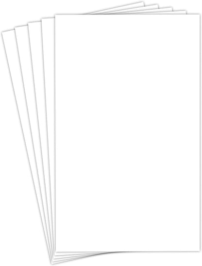 8.5" x 14" White Card Stock | 110lb Index (199gsm) Digital Cardstock – Smooth Finish – Great for Arts and Crafts, Restaurant Menus, Greeting Cards, Invitations, Brochures | 50 Sheets per Pack