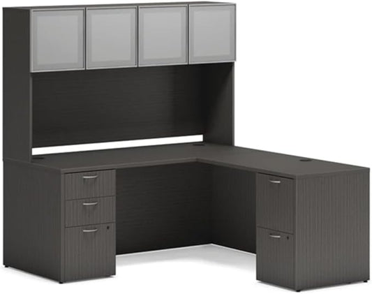 HON Mod L-Station with Storage Hutch
