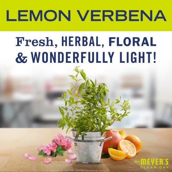Mrs. MEYER'S CLEAN DAY Hand Soap Bundle (Basil + Lavender + Lemon Verbena + Mint)