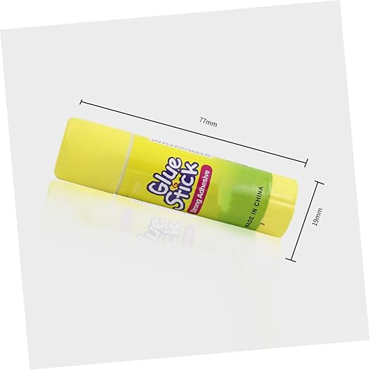 12pcs Solid Glue Sticks Strong Adhesive Portable for School Office Student Use White Craft Supplies