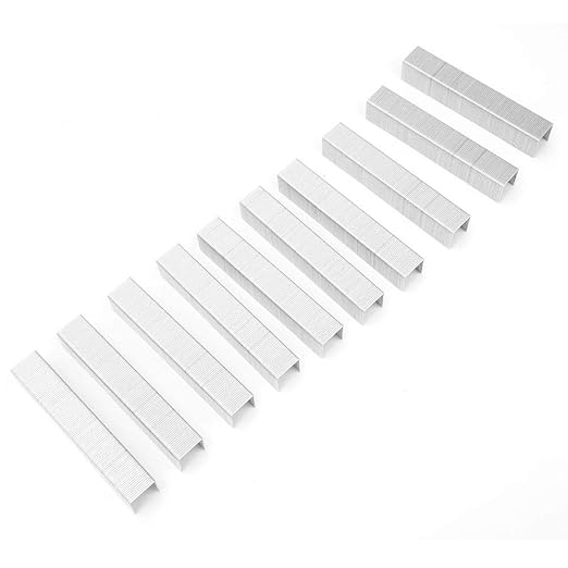 1000PCS Staples Refill, 23/13 Strong Penetrating Power Heavy Duty Staple Multipurpose Home Office Supplies for Binding Paper Book