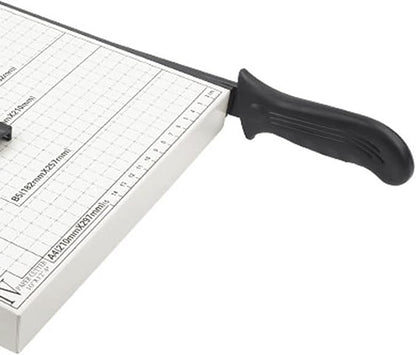 Mini Paper Trimmer, 12in Cut Length Paper Cutting Board Compact Paper Cutter for Cardstock, Photos, Scrapbooking, Office, Classroom