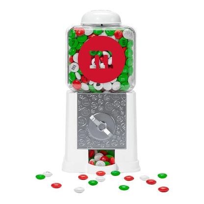 M&M'S WORLD Holiday Candy Dispenser, Unique Holiday Gift filled with Pre-Designed M&M’S Holiday Candies