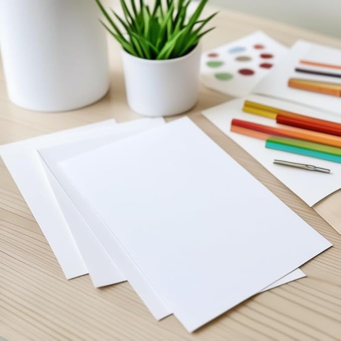 70lb Luxury Resume Paper, Bright White 8.5" x 11" Business Paper | 100 Sheets, Perfect for for Resumes, Letterhead, Invitations, and Professional Documents