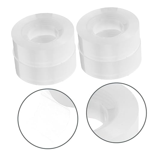 24 Rolls Transparent Adhesive Tape Refills Strong Stickiness Clear Stationery Tape for School Office Crafts Document Fixing