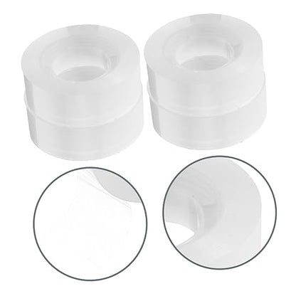 24 Rolls Transparent Adhesive Tape Refills Strong Stickiness Clear Stationery Tape for School Office Crafts Document Fixing