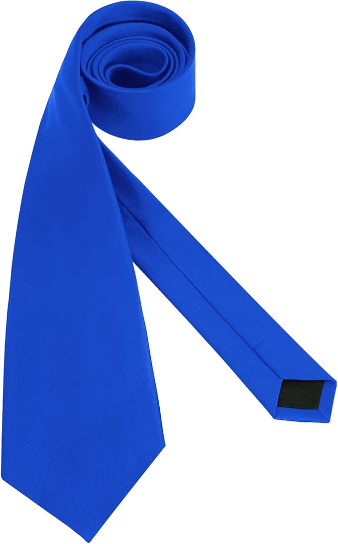 Men's Ties Solid Pure Color 3.15" (8CM) Necktie Plain Formal Business Wedding Black Ties For Men