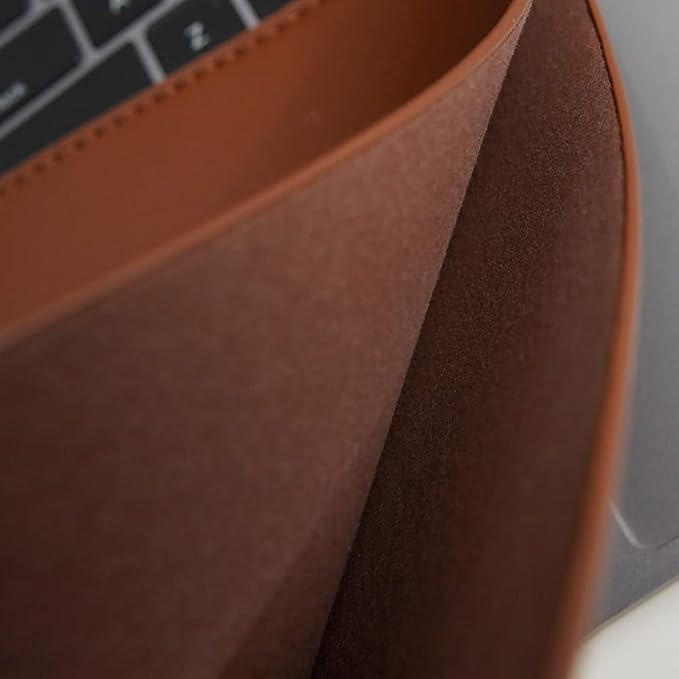 Laptop Sleeve 15.3 Inch Compatible with 2024 New 15 MacBook Air A3114 A2941 Color Dark Brown