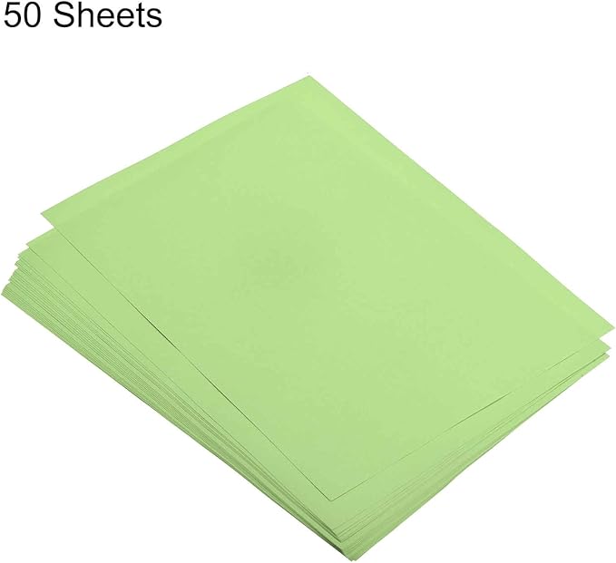 MECCANIXITY 50 Sheets Colored Copy Paper 16.5 x 11.7 Inch Printer Paper 80gsm Light Green for Office Printing, Document Copying, Invitations, Forms, Art Projects