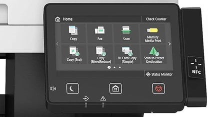 Canon imageCLASS D1650 - Monochrome Duplex Wireless Laser Printer, All-in-One With Scanner, Copier, Fax, Automatic Document Feeder, 3 Year Limited Warranty, 45 PPM, White