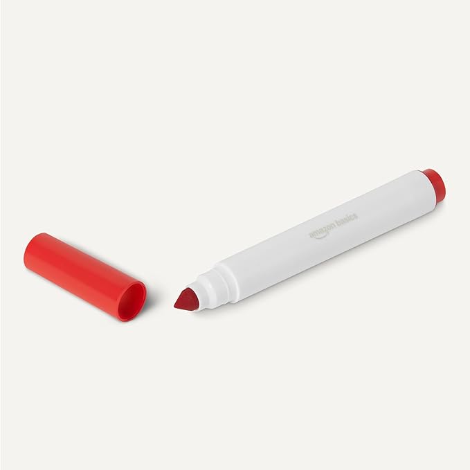 Amazon Basics Broad Line Washable Markers, Pack of 40, Multicolor