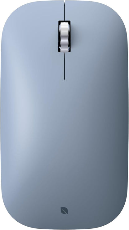 Incase Modern Mobile Mouse – Designed by Microsoft – Lightweight, Precision Navigation, Right/Left Hand Use, Scroll Wheel, BlueTrack Technology, Wireless Bluetooth for Mac/Windows/8/10/11 (Ice Blue)