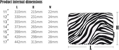 Laptop Sleeve 14 Inch,Waterproof Protective Notebook Case Briefcase Carrying Bag Compatible with MacBook,Acer,Asus, Dell,Lenovo,Microsoft,HP Laptop Cover (Marble, 11 inch)