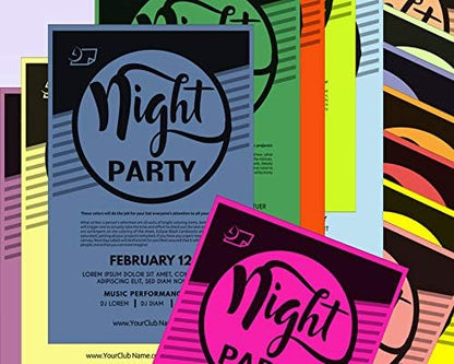 NextDayLabels Color Cardstock Paper - 50 Sheets - 11" x 17" - Pastel Pink 67 lb (147 gsm) - Thick Colored Paper for Crafting, Invitations, Posters, Flyers, and DIY Projects - Made in USA