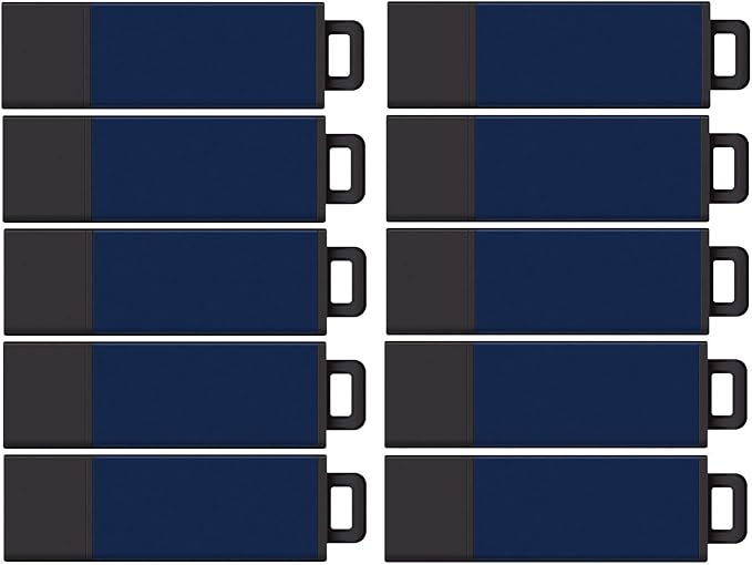 Centon DataStick Pro2 USB 2.0 Flash Drive 128GB x 25, Blue (S1-U2T1-128G-25)