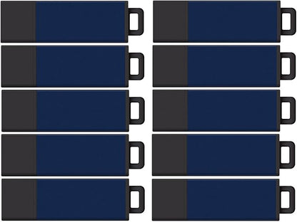 Centon DataStick Pro2 USB 2.0 Flash Drive 128GB x 25, Blue (S1-U2T1-128G-25)