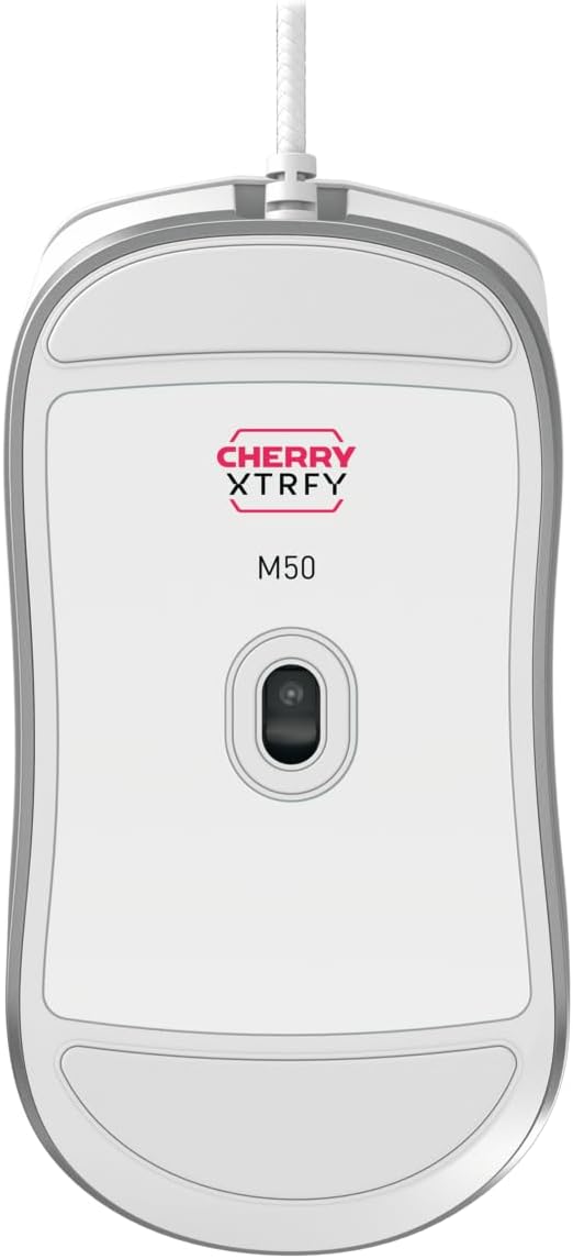 CHERRY XTRFY M50 Wired Gaming Mouse (Wired, White)