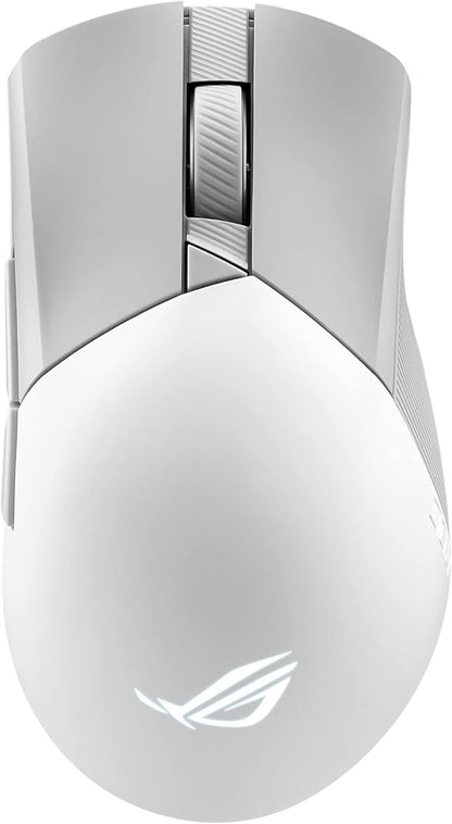 ASUS ROG Gladius III Wireless Gaming Mouse, 36000 DPI, 6 Buttons, Replaceable Switches & ROG Falchion Ace 65% RGB Compact Gaming Mechanical Keyboard, Lubed ROG NX Brown Switches