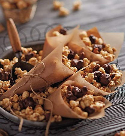 Harry & David Favorites Pear, Popcorn & Relish Gift Basket, Food Gift Basket For All Occasions With 6 Pears, Cheese, Popcorn, 3 Seed Crackers, Relish, Chocolate Covered Cherries, Truffles And Almonds