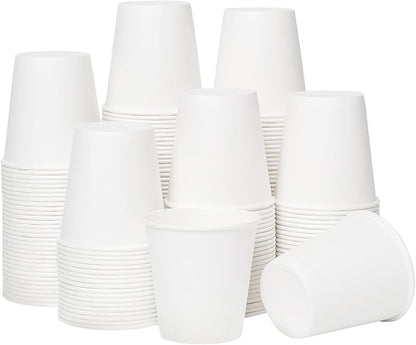 RACETOP [600 Pack] 3 oz Bathroom Paper Cups, Disposable Paper Cups, Small Mouthwash Cups, Ideal for Bathroom