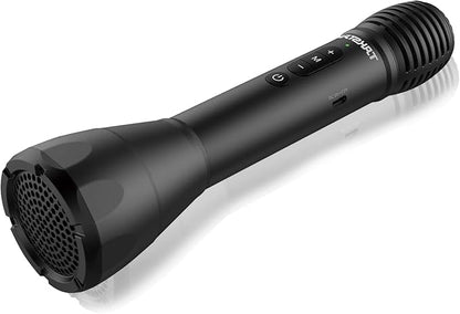 TAKSTAR 2-in-1 Bluetooth Wireless Microphone & Voice Amplifier, Portable Wireless Mic Speaker, Handheld Microphone Loudspeaker for Singing, Home Party, Karaoke, Meeting, Outdoors, Speech, Party - DA10