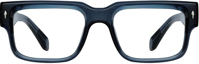 Blue Light Blocking Glasses - Anti Glare & Eyestrain, 99% Filter, Lightweight Acetate Frame for Gaming/Office/Reading