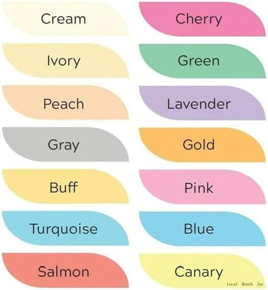 Colored Copy Paper, 20LB 8.5 X 11, 500 Sheets Per Ream (SALMON)