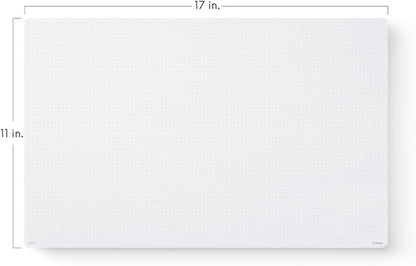Notsu Dot Grid Notepads 11 x 17 inch, 2 Pack | Large Dotted Memo Desk Pads with Premium Thick Paper 120gsm