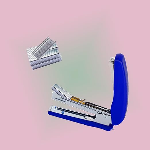 Standard Staples,Desktop Staples 1/4" (26/6), Galvanised Staple 26/6 Type, 1/4" Jam Free Sharp Chisel Point Design Staple for Office School Home Stapler Stapling Refills - 4 Boxes (4000Pcs)