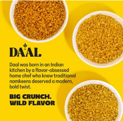 Daal By Keen Crunchy Mung Bean Snacks – Savage Ghost Pepper - Plant-Based Protein, High Fiber, Gluten Free & Nut-Free – Mix into Salads or Enjoy as an On-the-Go Snack - 1 Resealable Pack, 4.76 oz
