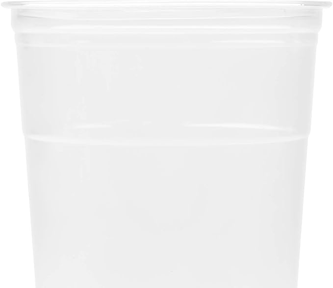 Karat 32oz PET Plastic Cold Cups Great for Boba Milktea, Smoothie, Ice Coffee and Cold Drink(107mm) - 300 ct