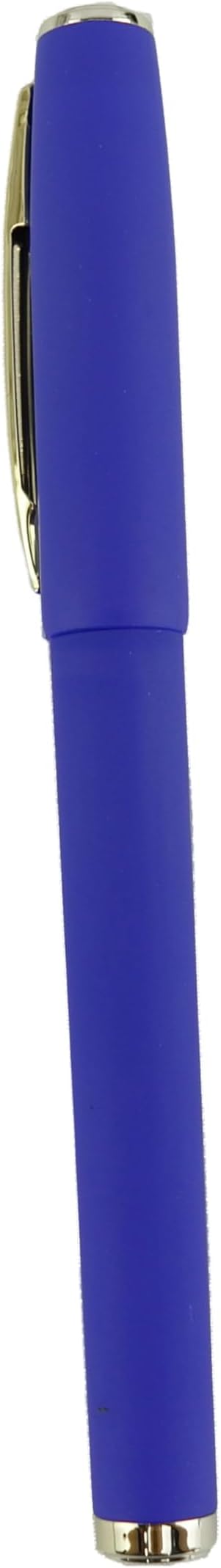 Fengtaiyuan B07P18, Blue Gel Ink Rollerball Pens - Comfortable Non-Slip Grip, Blue Ink, Fine Point, 0.7mm, Quick-Drying Ink, 18-Piece Box (B07P18)