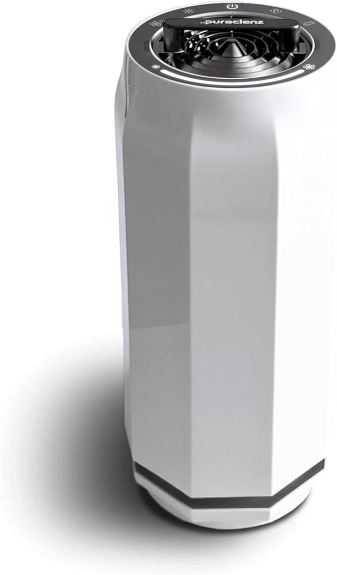 Puraclenz Photon P3000X Air Purifier for Home, Air & Surface Purification, Up to 3000 sqft, Removes 99% Pollutants, Mold, Odors, Viruses, & More, Ozone-Free (White)