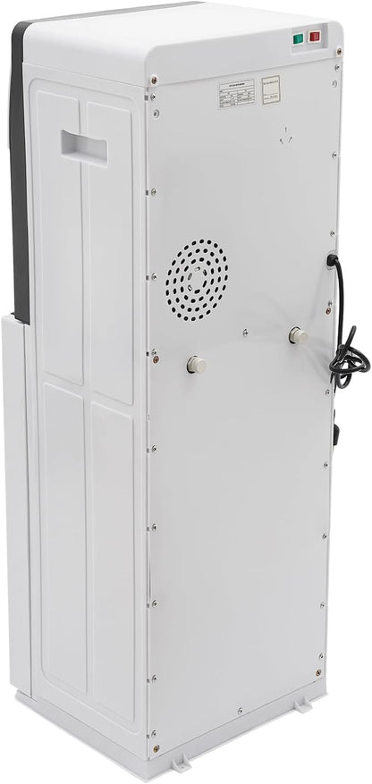 TFCFL Bottom Loading Water Cooler Dispenser 3 Temperature Settings - Hot, Cold & Room Water, Hot & Cold Standing Water Dispenser, Water Cooler Dispenser for 5 Gallon Bottles (White)
